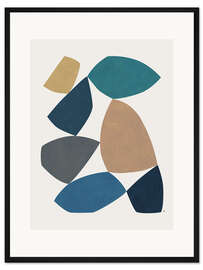 Gerahmter Kunstdruck Harmony V