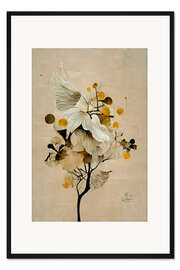 Gerahmter Kunstdruck Goldener Samen