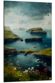 Magnettafel Eine schöne Insel