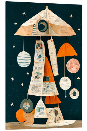 Acrylic print UFO Mobilé