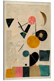 Magnettafel Mond und Sonne