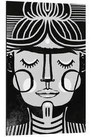 Magnettafel Träumende Frida