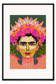 Gerahmter Kunstdruck Das Gefühl der Farben