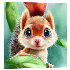 Gallery print Surprised Squirrel