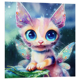 Foam board print Cute Fairy Cat