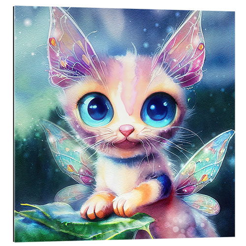 Galleritryck Cute Fairy Cat