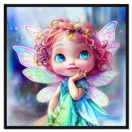 Gerahmter Kunstdruck Feenkind