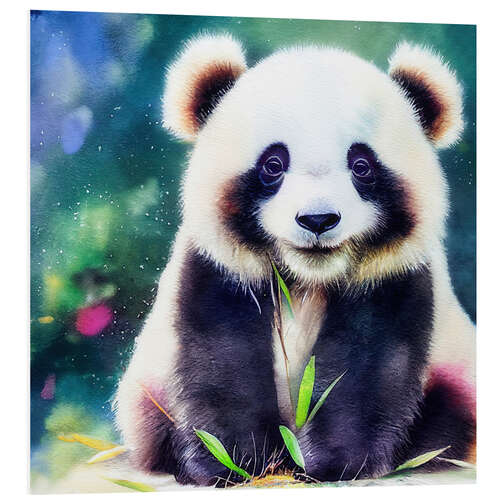 Foam board print Small Panda