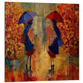 Magnettafel Herbstspaziergang