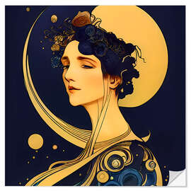 Wall sticker Dream of the Moon Goddess