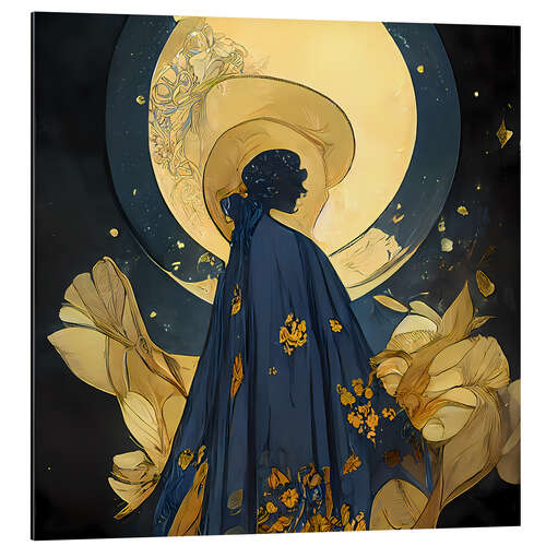 Aluminiumsbilde Veil of the Night