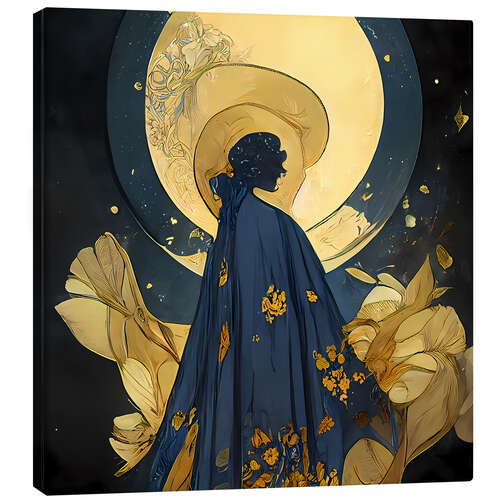 Lienzo Velo de la noche