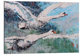 Magnettafel Schwanenflug