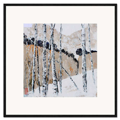 Kunsttryk i ramme Mountain Hike
