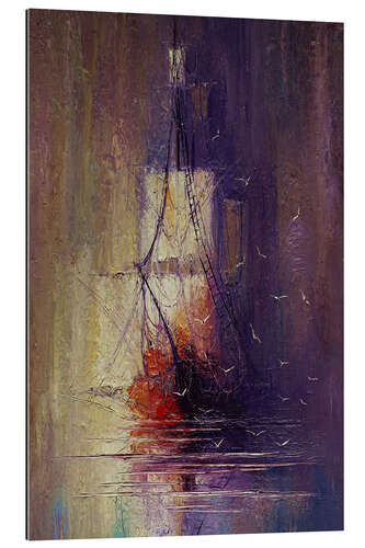 Gallery print Sailing Ship in the Evening Light