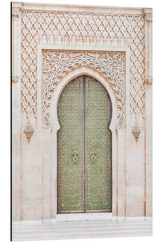 Cuadro de aluminio The Green Moroccan Door