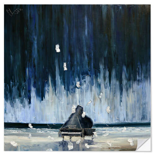 Wall sticker Prelude Op.28 No.6 in B minor - Frédéric Chopin