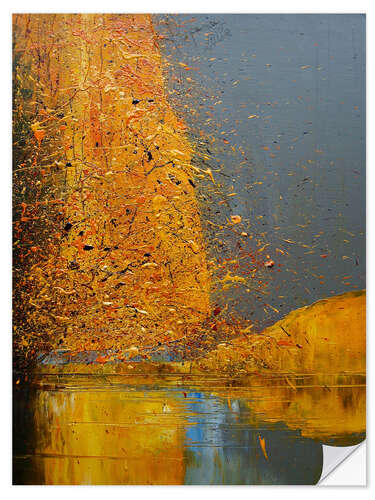 Sisustustarra Golden Autumn Landscape