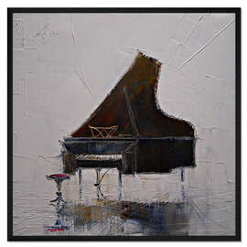 Gerahmter Kunstdruck Das Piano