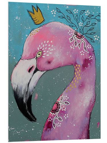 Foam board print An fantastic flamingo