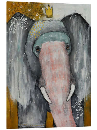 Acrylic print His Majesty the Elephant