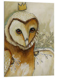 Galleriprint An owl in gold