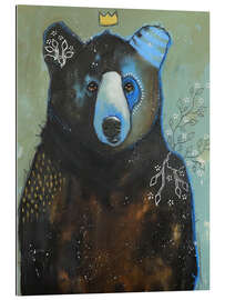 Quadro em plexi-alumínio The disappointed bear