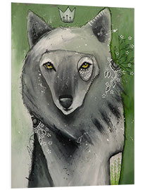 Foam board print The tame she-wolf