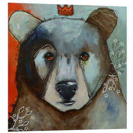 Foam board print Bear portrait