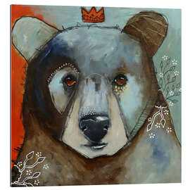 Quadro em plexi-alumínio Bear portrait