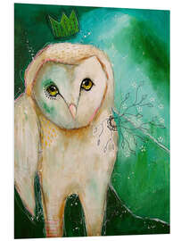 Foam board print Adorable owl