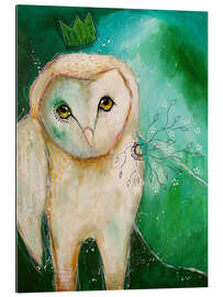 Quadro em plexi-alumínio Adorable owl