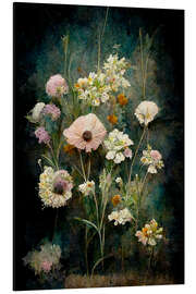 Magnettafel Feldblumen