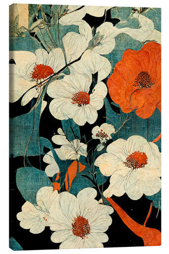 Canvas print Asian Flower Art