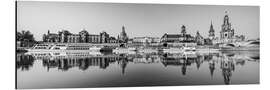 Aluminiumtavla Panorama Skyline Dresden