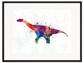 Gerahmter Kunstdruck Argentinosaurus, Dinosaurier I