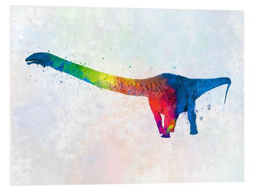 Foam board print Apatosaurus, Dinosaur II