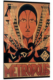 Magnettafel Metropolis, Regie: Fritz Lang, 1927