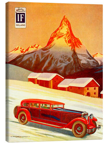 Canvas print Advertisement for Isotta Fraschini