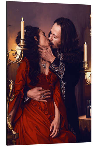 Tableau en aluminium Kiss in Bram Stoker's Dracula