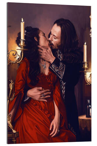 Quadro em plexi-alumínio Kiss in Bram Stoker's Dracula