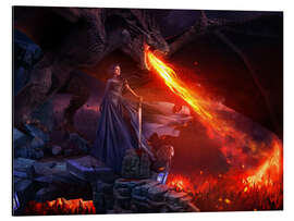 Magnettafel Drache der Rache