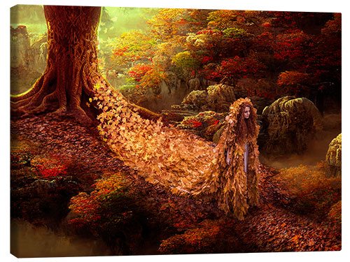 Tableau sur toile La reine d'automne