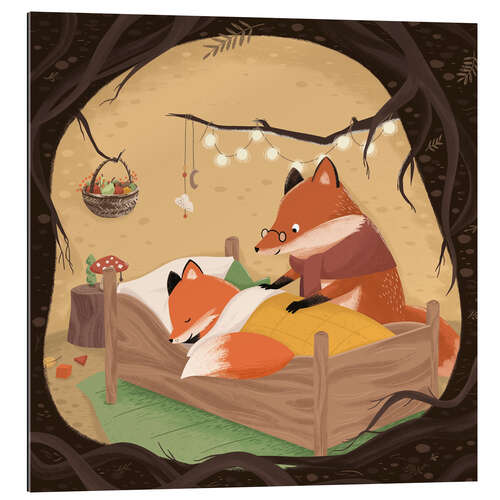 Galleriprint Good night little fox