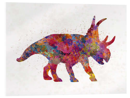 Acrylglasbild Diabloceratops, Dinosaurier VI