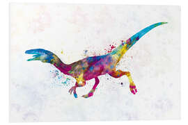 Foam board print Compsognathus, Dinosaur VII