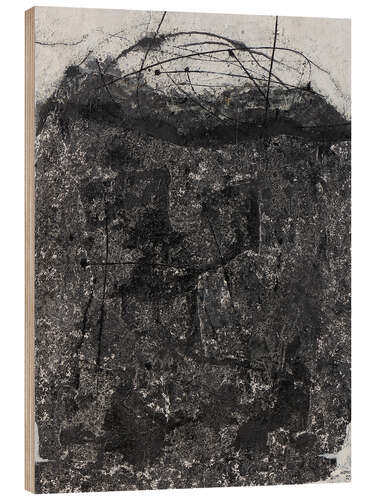 Tableau en bois In memory of Pollock
