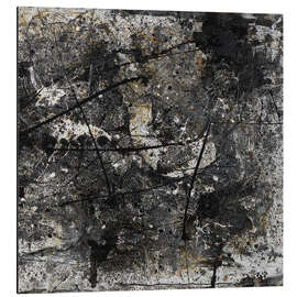 Alubild Hommage an Pollock II