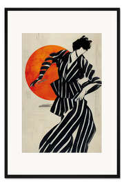 Gerahmter Kunstdruck Die Tänzerin