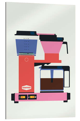 Gallery print Pastel Coffe Maker